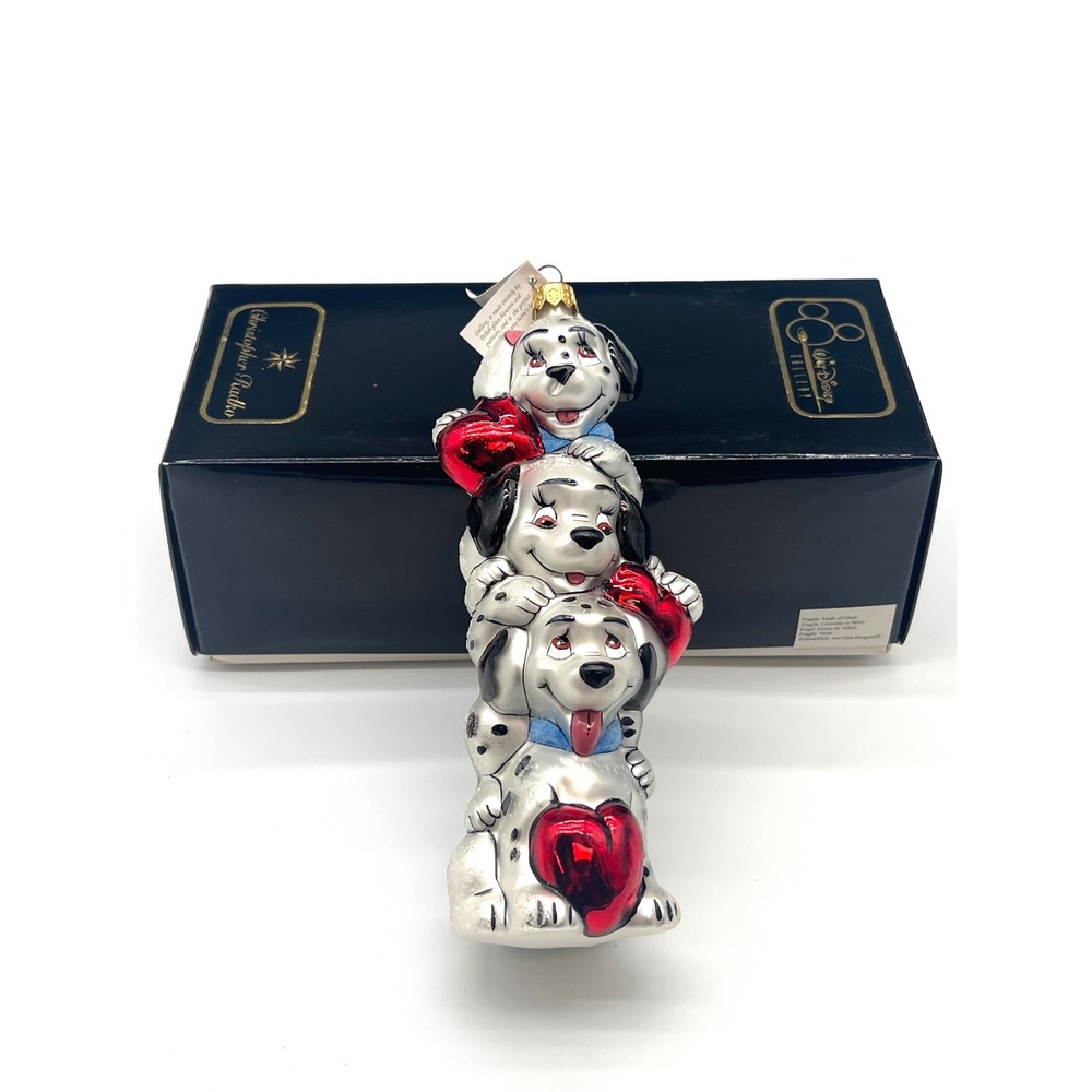 Christopher Radko Disneys 101 Dalmatians "Puppy Pole" 1997